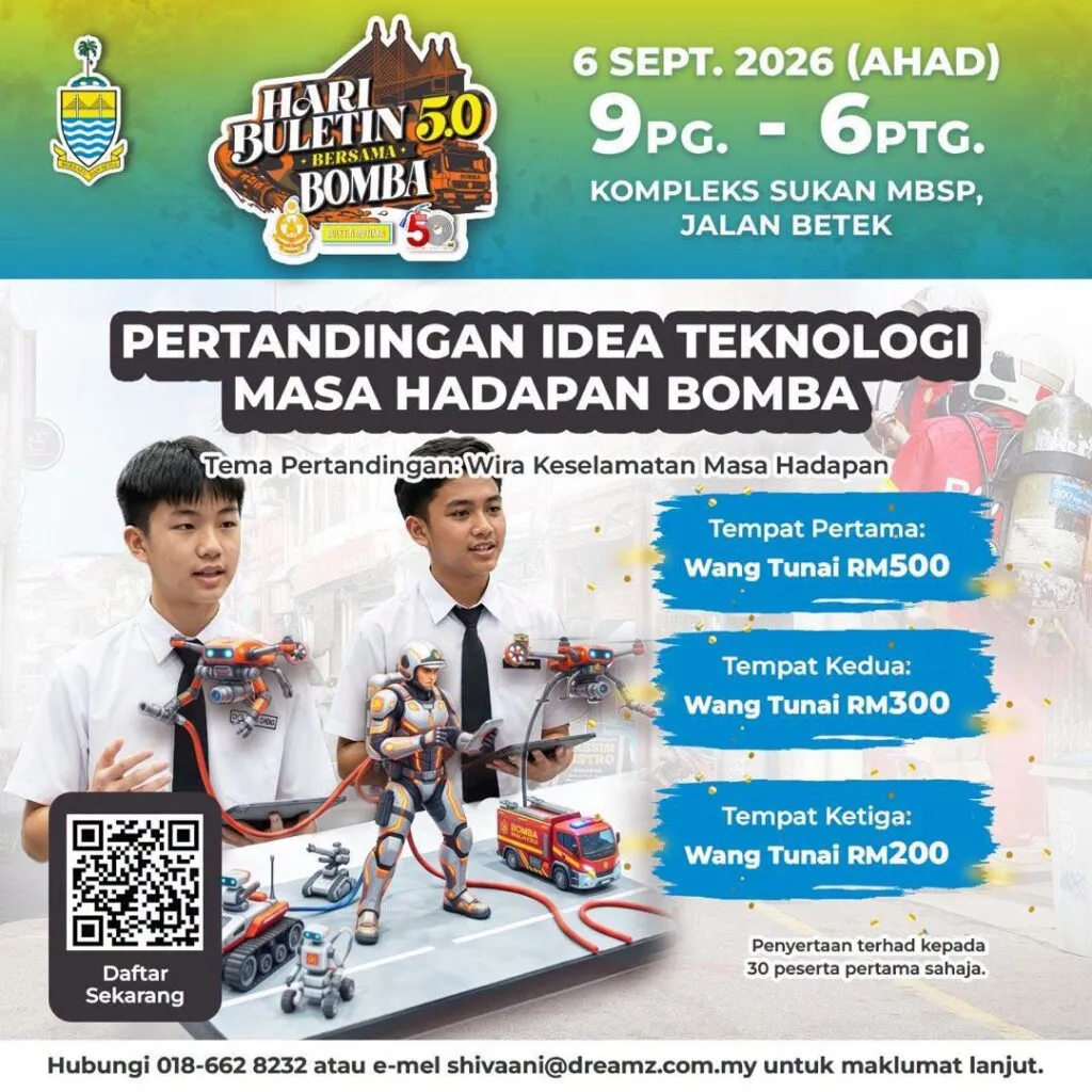 Pertandingan Idea Teknologi Masa Hadapan Bomba 86 Pertandingan Idea Teknologi Masa Hadapan Bomba img 1